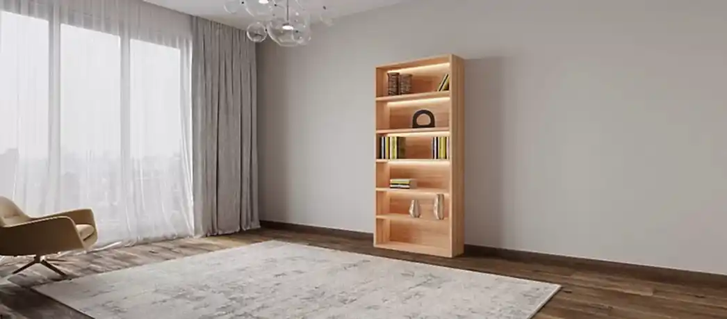 Стеллаж 1.1 с подсветкой
